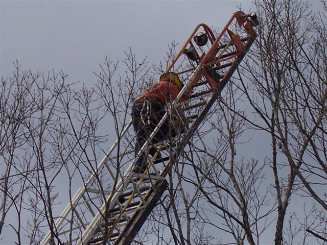 Sergeant Bowes Climbs 85ft to rescue the rocket